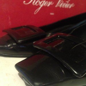 Roger Vivier Black Belle Vivier Pumps Size 41